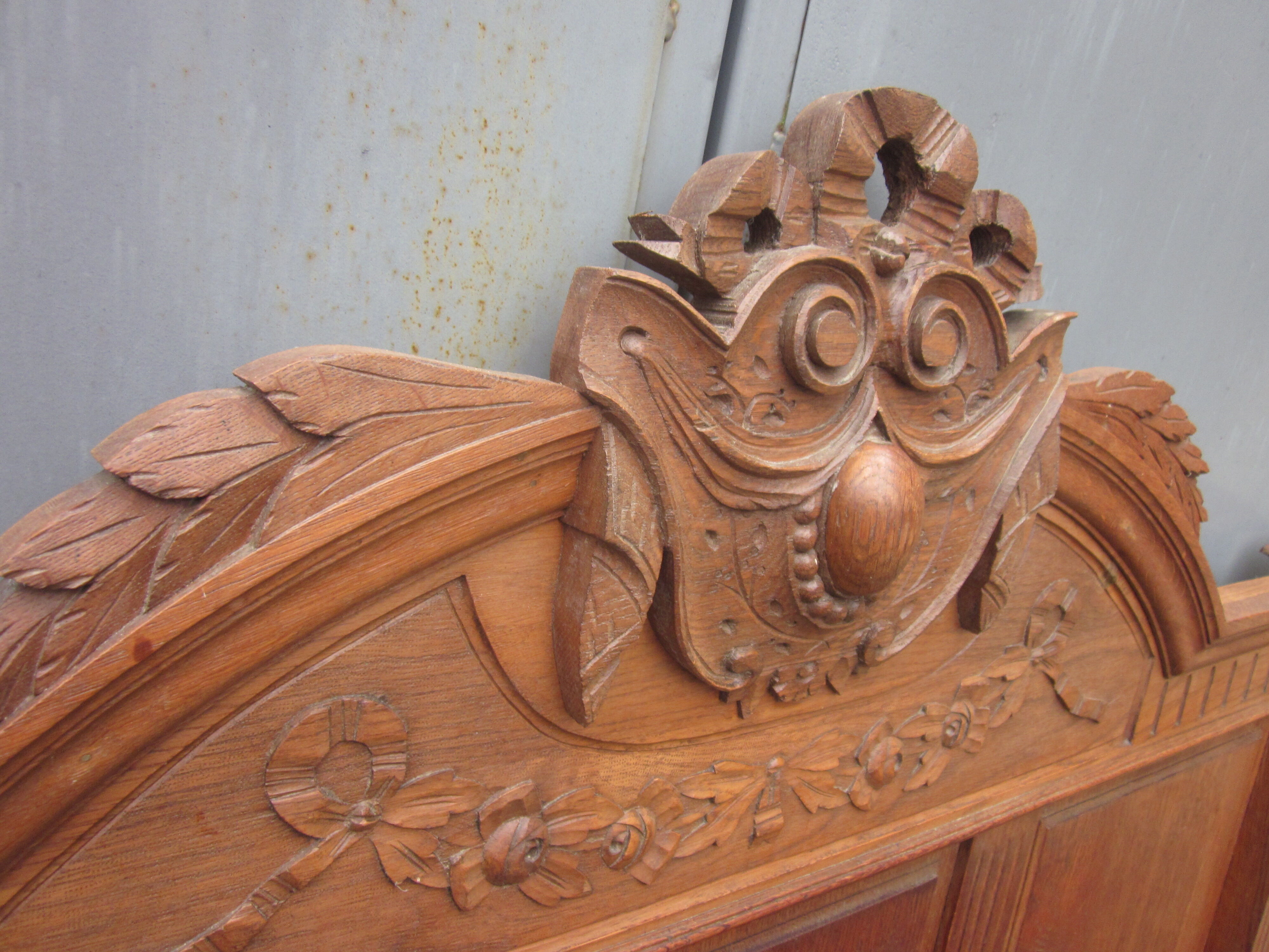 Old headboard