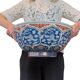 Grand bol japonais en porcelaine – style Imari – peint à la main – phénix e