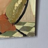 Jonathan Zutter oil painting portrait of a naked woman