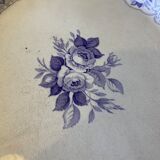 Plat faïence XIXe