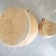 Set of two Village de France stoneware pitchers
