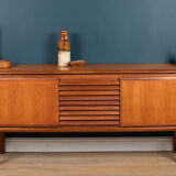 Retro Long Teak 1960s White & Newton Sideboard