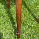 Louis XVI style walnut bedside table