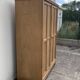 Armoire parisienne art déco 1930 penderie démontable bois brut