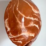 Ancien Plat creux artisanal pièce unique