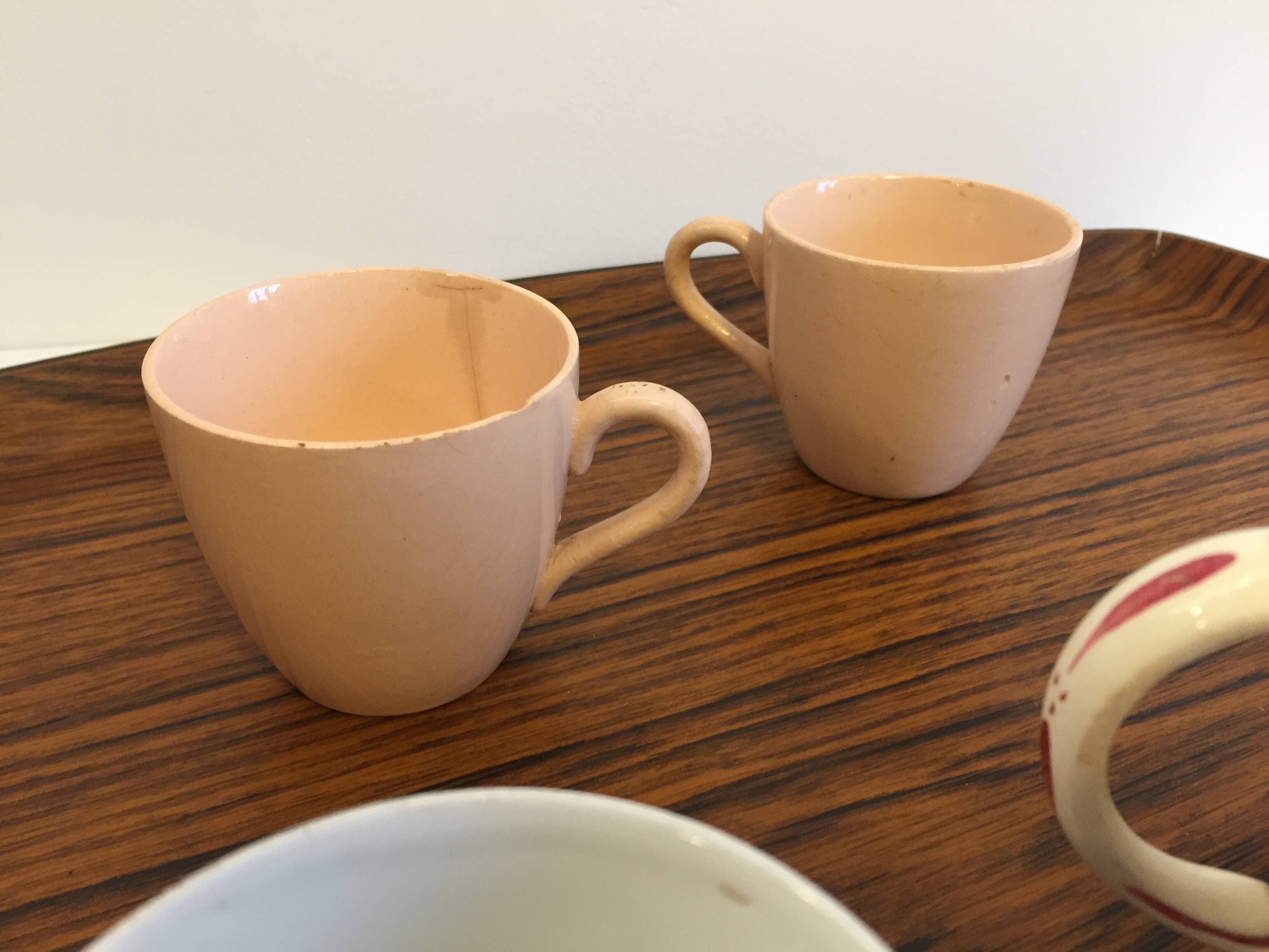 Gien coffee service from the 1930s