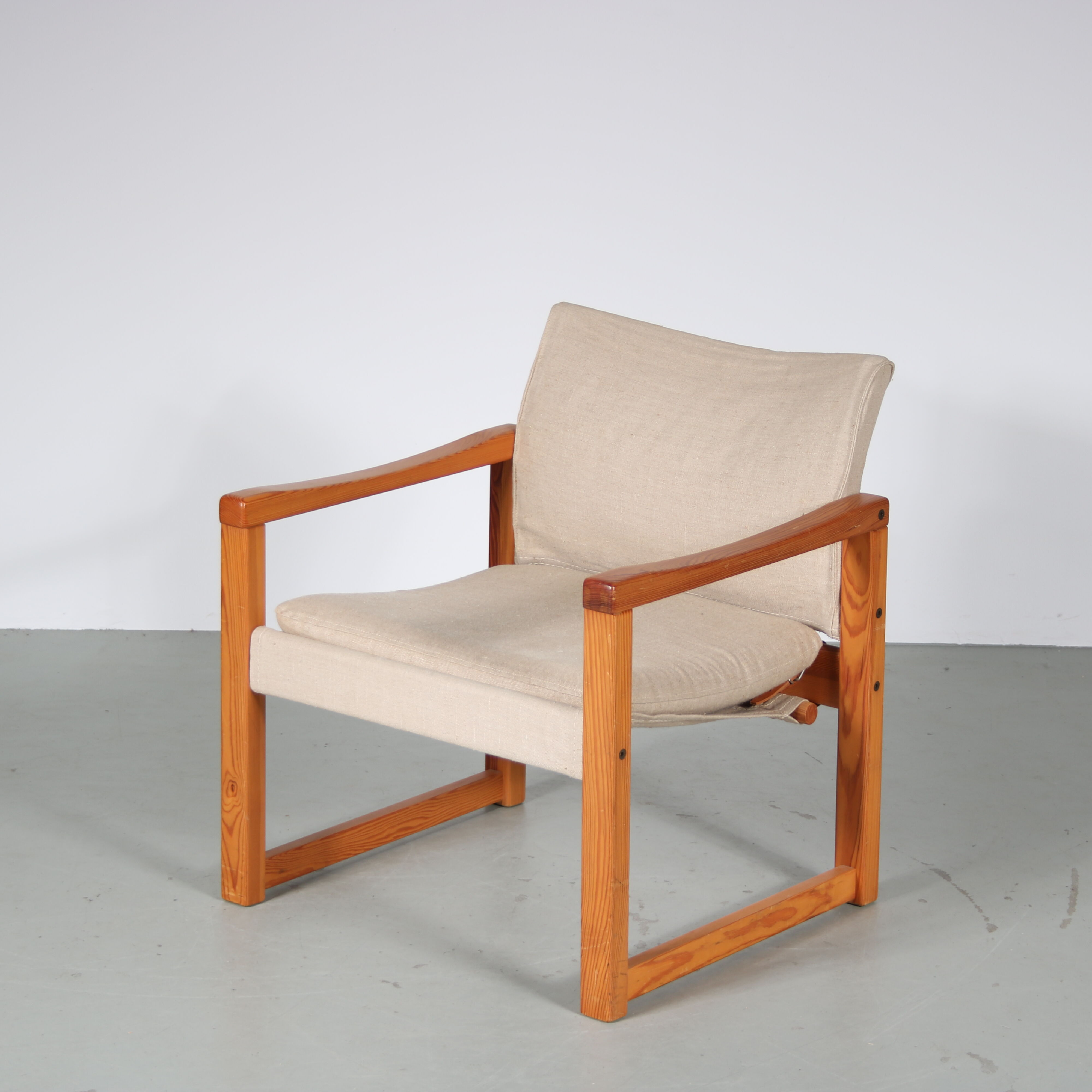 1970s Safari chair by Karin Mobring for Ikea, Sweden