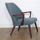 Fauteuil design danois vintage en teck 1960