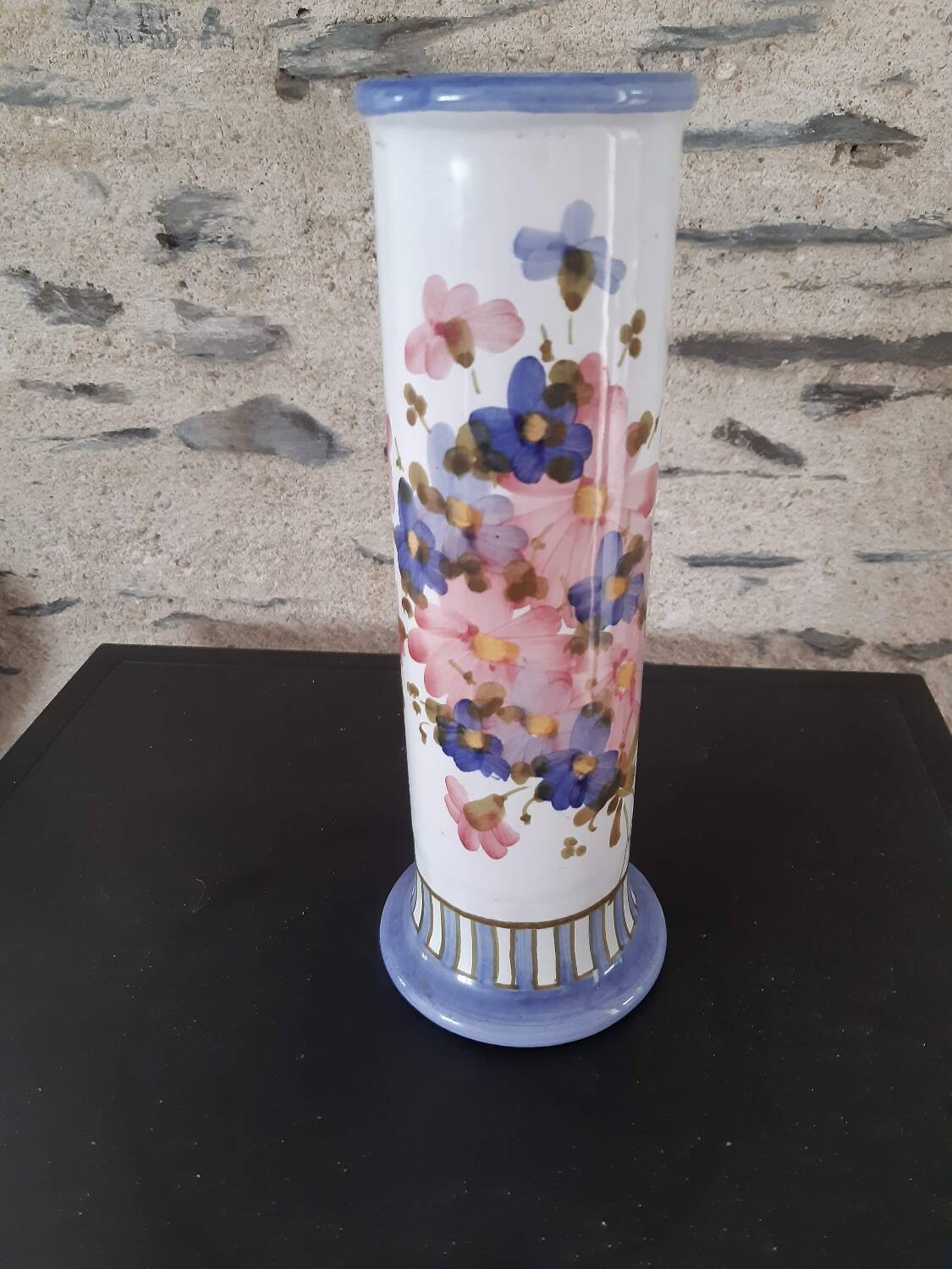 Vintage soliflore vase small bouquet