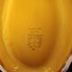 Covered vegetable dish Proceram Art Faience Provence ochre – 1970s Rare