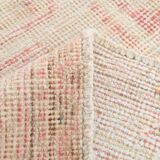 3x10 Turkish Pale Red & Pink Vintage Runner Rug, 83x313Cm