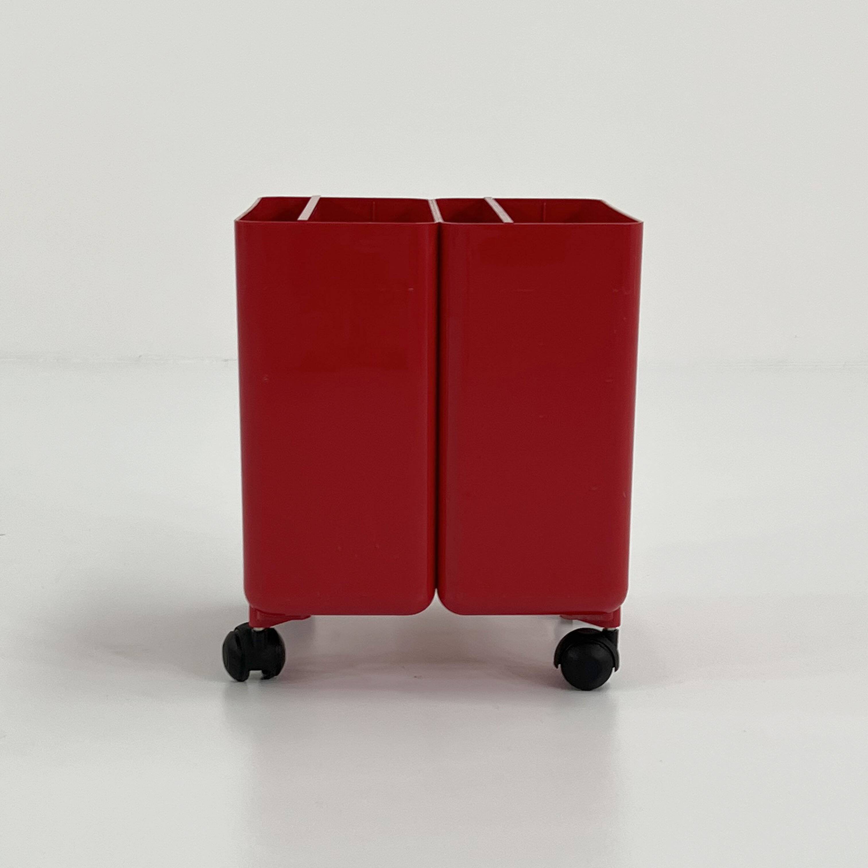 Magazine/document rack on wheels by Georges Coslin for Longato, 1960