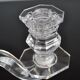 Pair of candlesticks model Regency Crystal Baccarat 1930