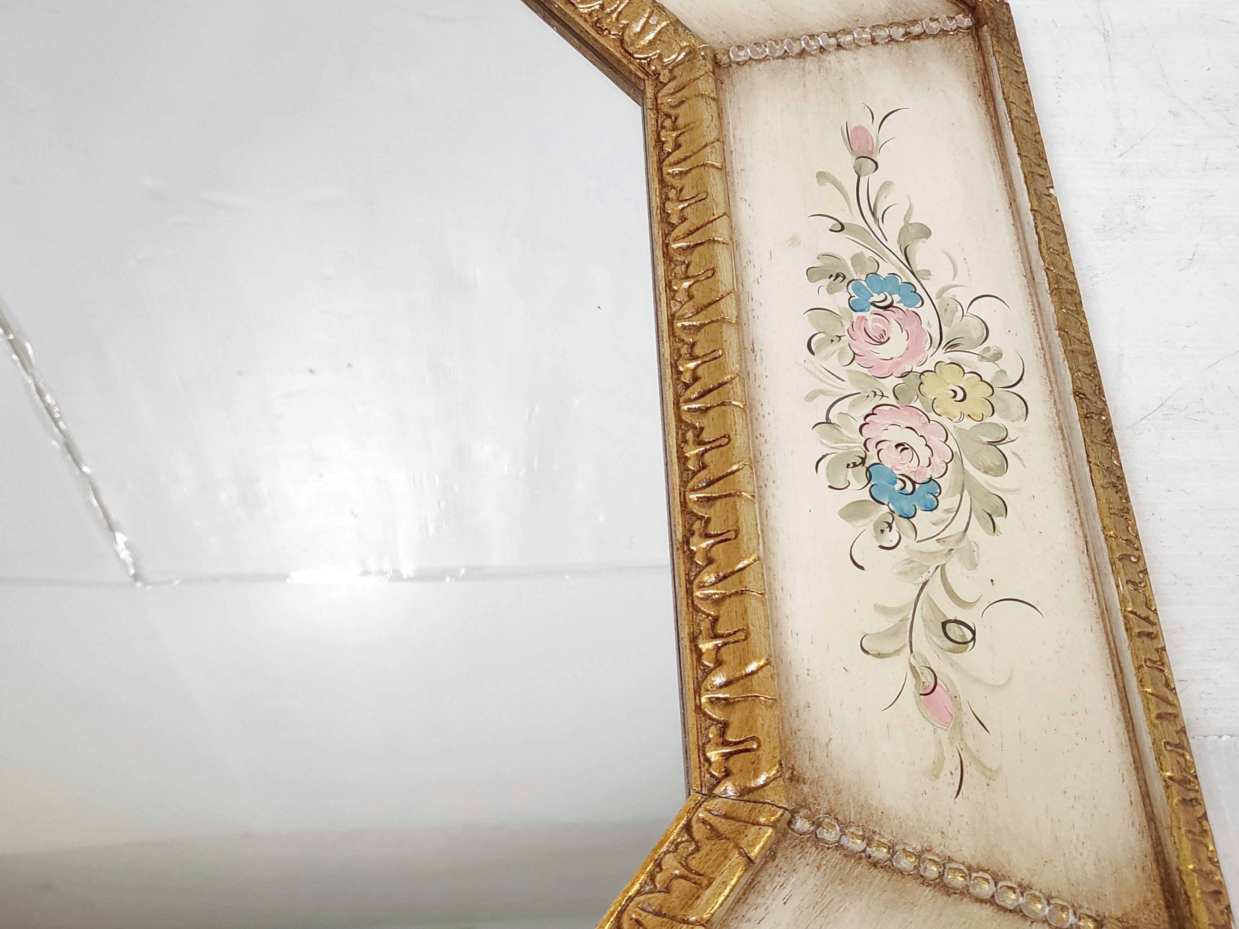 Mirror 85x70cm vintage 1950