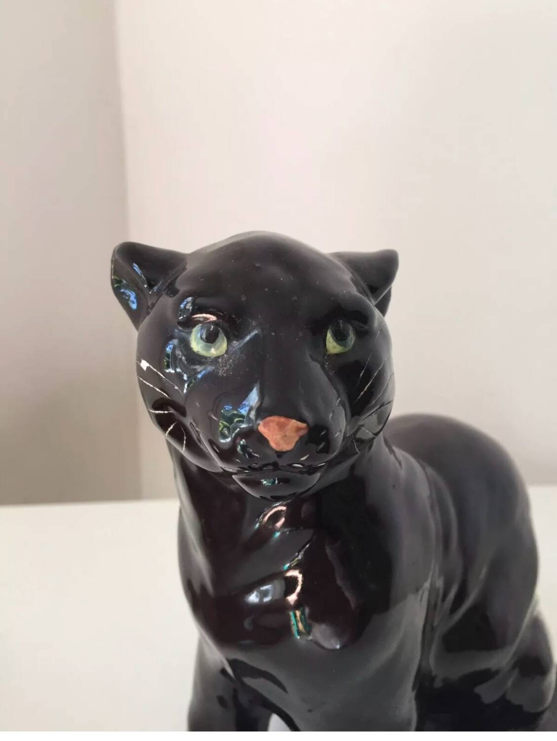 Black Panther Sculpture Made in Italy Vintage