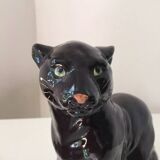 Black Panther Sculpture Made in Italy Vintage
