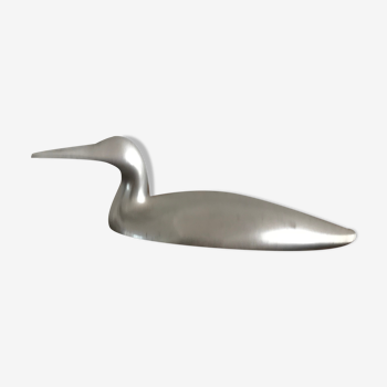 Duck in metal