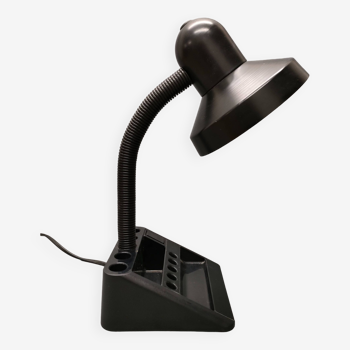 Massive : Lampe organiseur flexible noire - vintage années 80