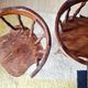Set of 4 Western Bistro Chairs in Solid Wood – Vintage Pub Style