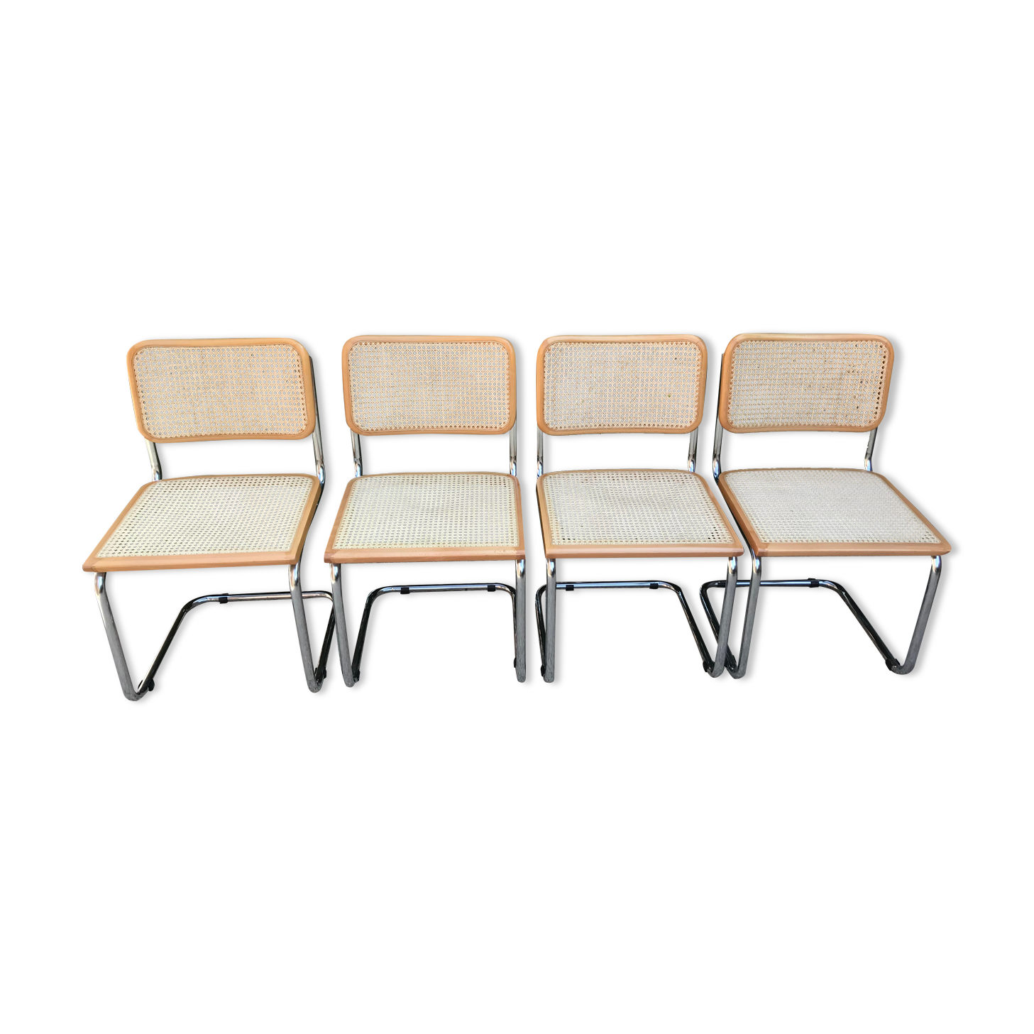 4 Breuer B32 chairs