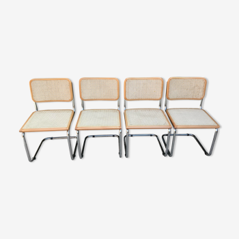 4 Breuer B32 chairs