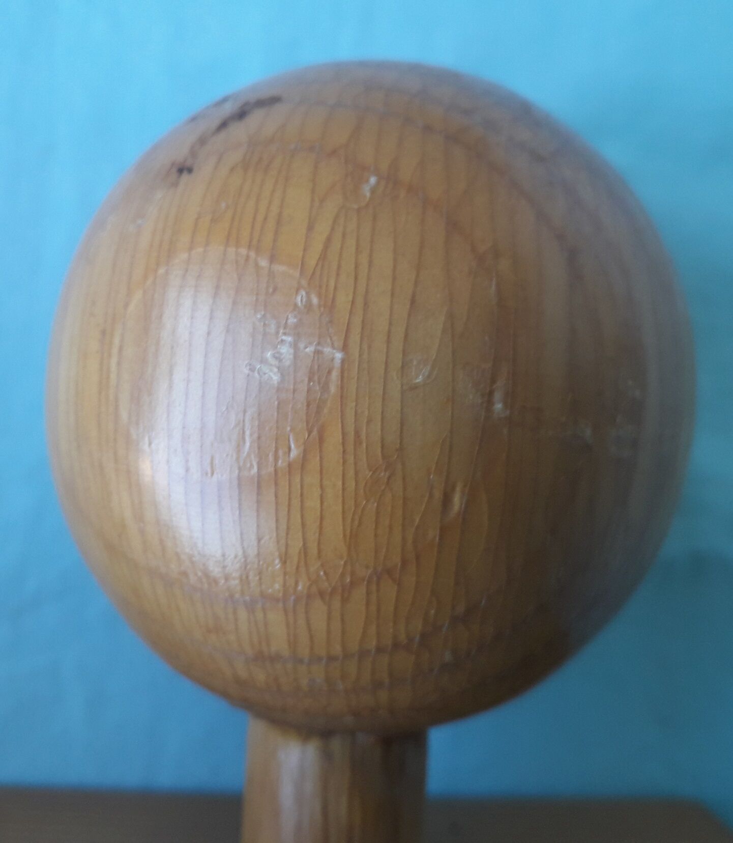 Wooden coat rack