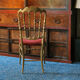 Chaise Napoléon III style Chiavari en bois doré