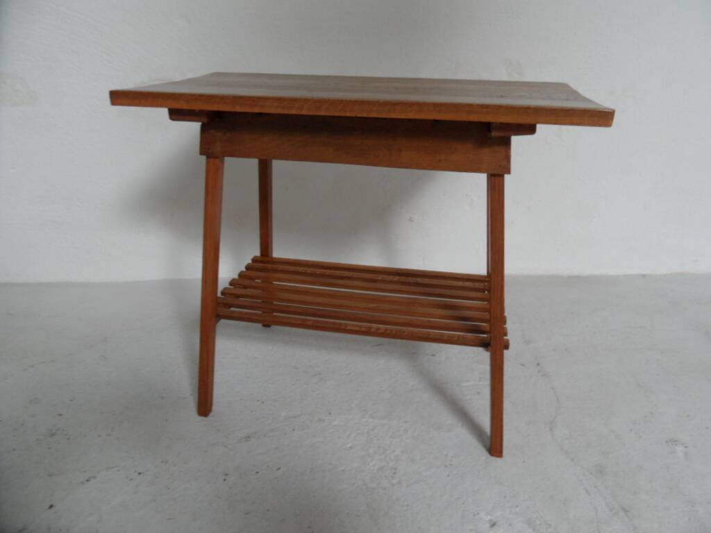 Vintage oak sidetable 1930's