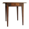 Table de ferme bureau rustique ancien en bois années 50