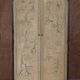 Armoire orientale chinoise en bois de camphre sculptée années 1920