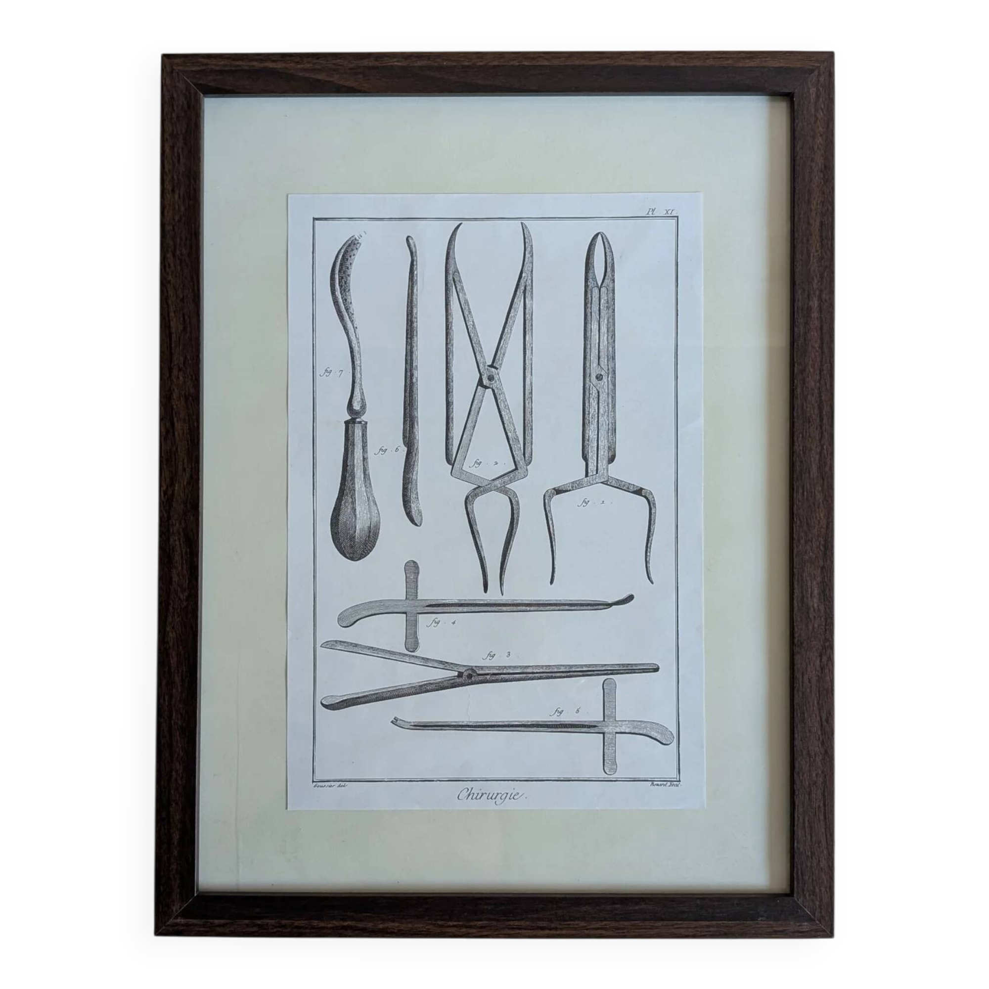 Framed poster "Surgery"