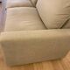 Maries Corner 3-seater sofa Dakota model in mottled beige color