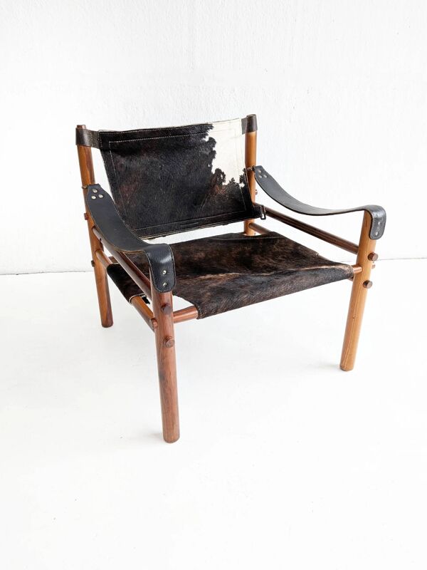Fauteuil safari 'Sirocco' par Arne Norell années 1960