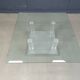 Table basse ou table d'appoint en Lucite, années 1970