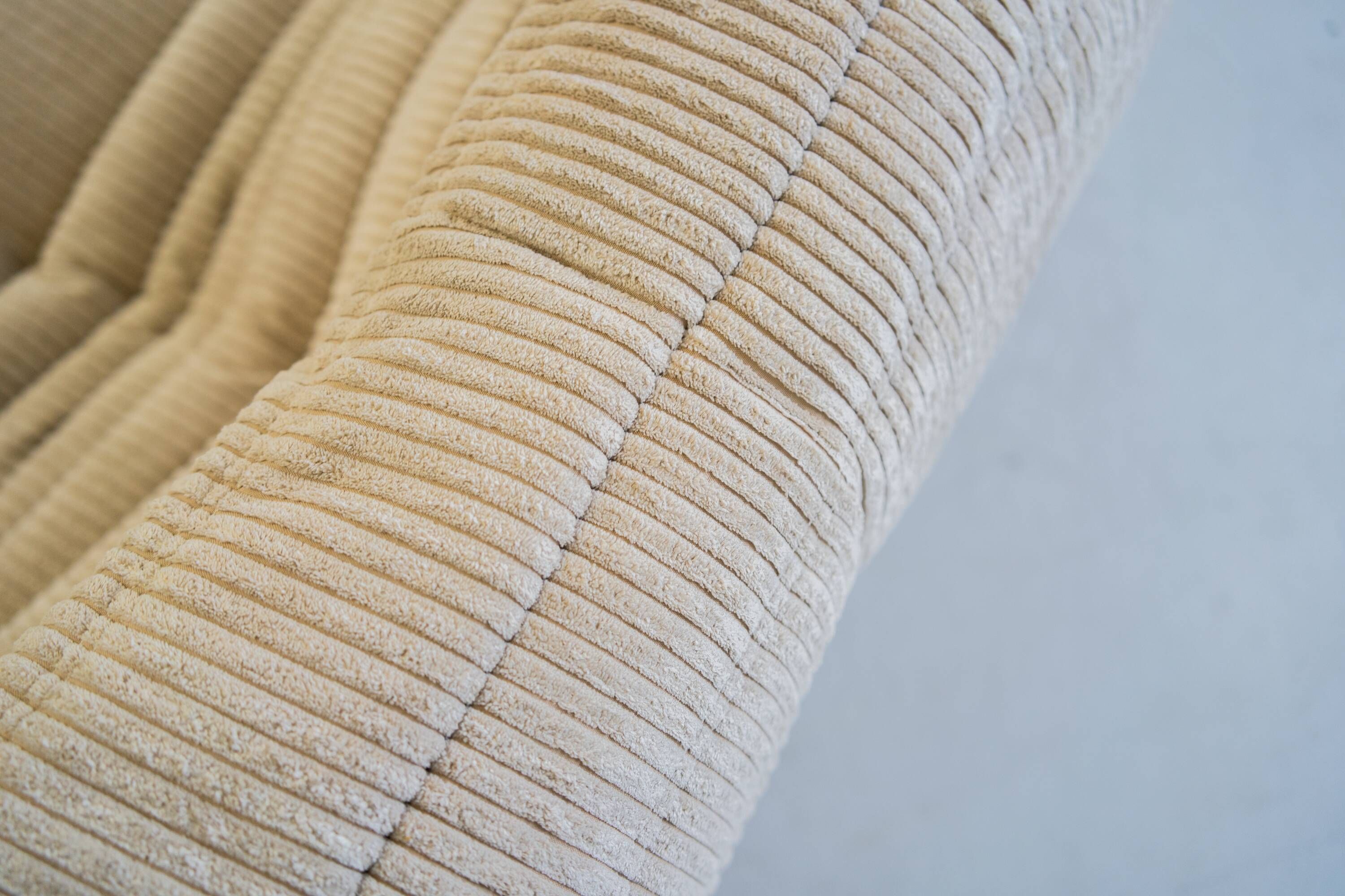Armchair and Pouf Togo, model designed by Michel Ducaroy in 1973