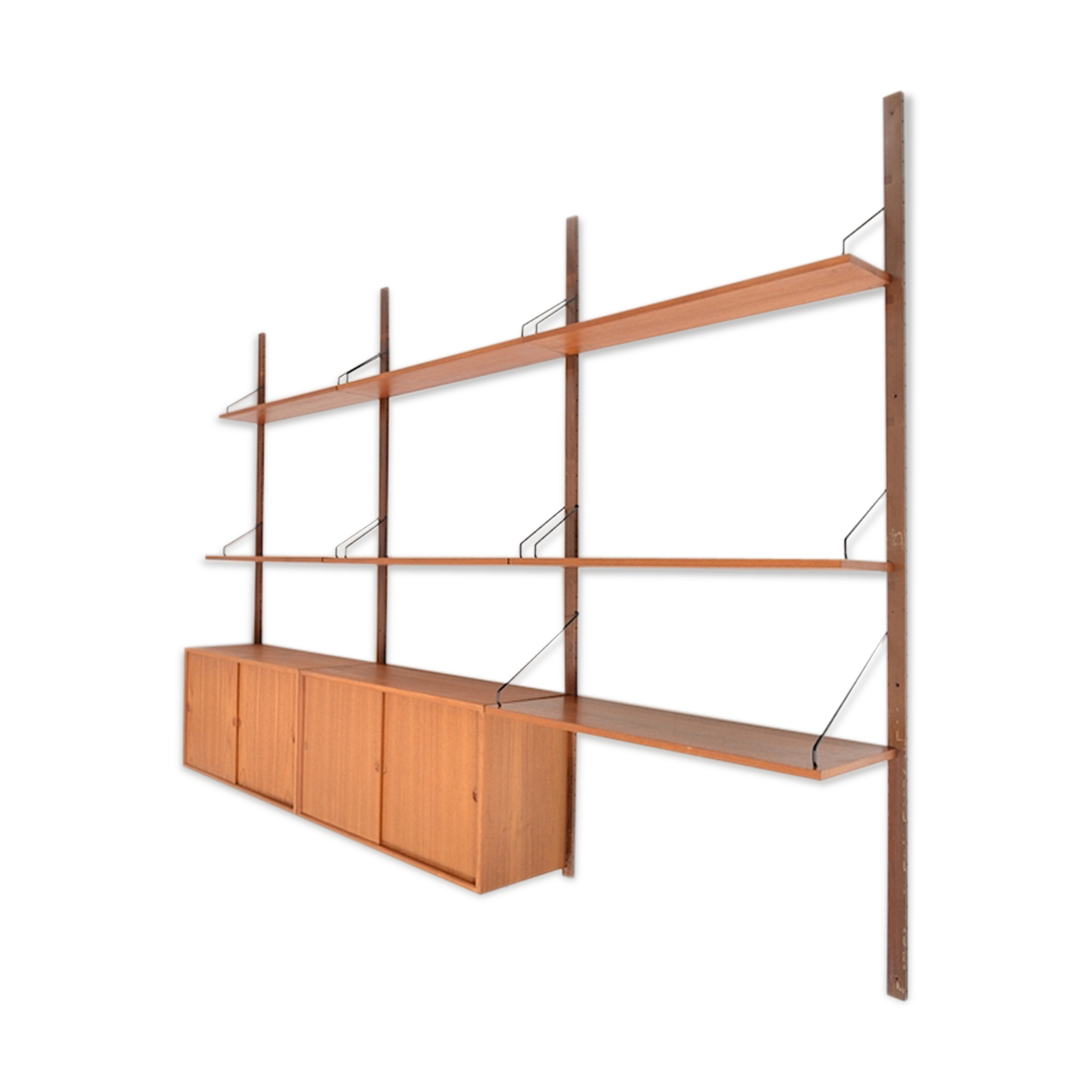 Royal system Poul Cadovius teak 1960 s