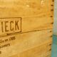 Champagne box "Piper Heidsieck, extra crude 1952"