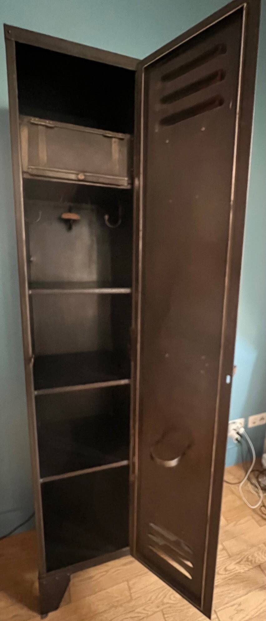 Double-door industrial locker room (circa 1920)