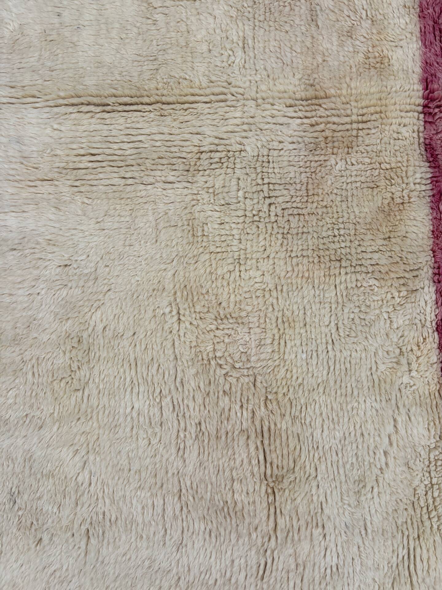 Moroccan Berber rug 210x250 cm – Hand-woven in shaded orange-pink wool