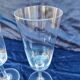 Baccarat crystal champagne flutes, Ribérac model