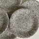 Set of 8 Italian speckled ceramic dessert plates