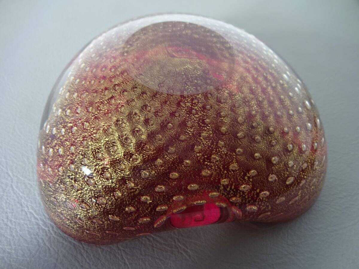 Italian Murano Glass Ashtray by Barovier & Toso, 1960s