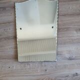 Vintage mirror beveled