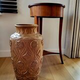 Vase vintage XXL, céramique, Bay, numéroté 76/50, Allemagne de l'Ouest