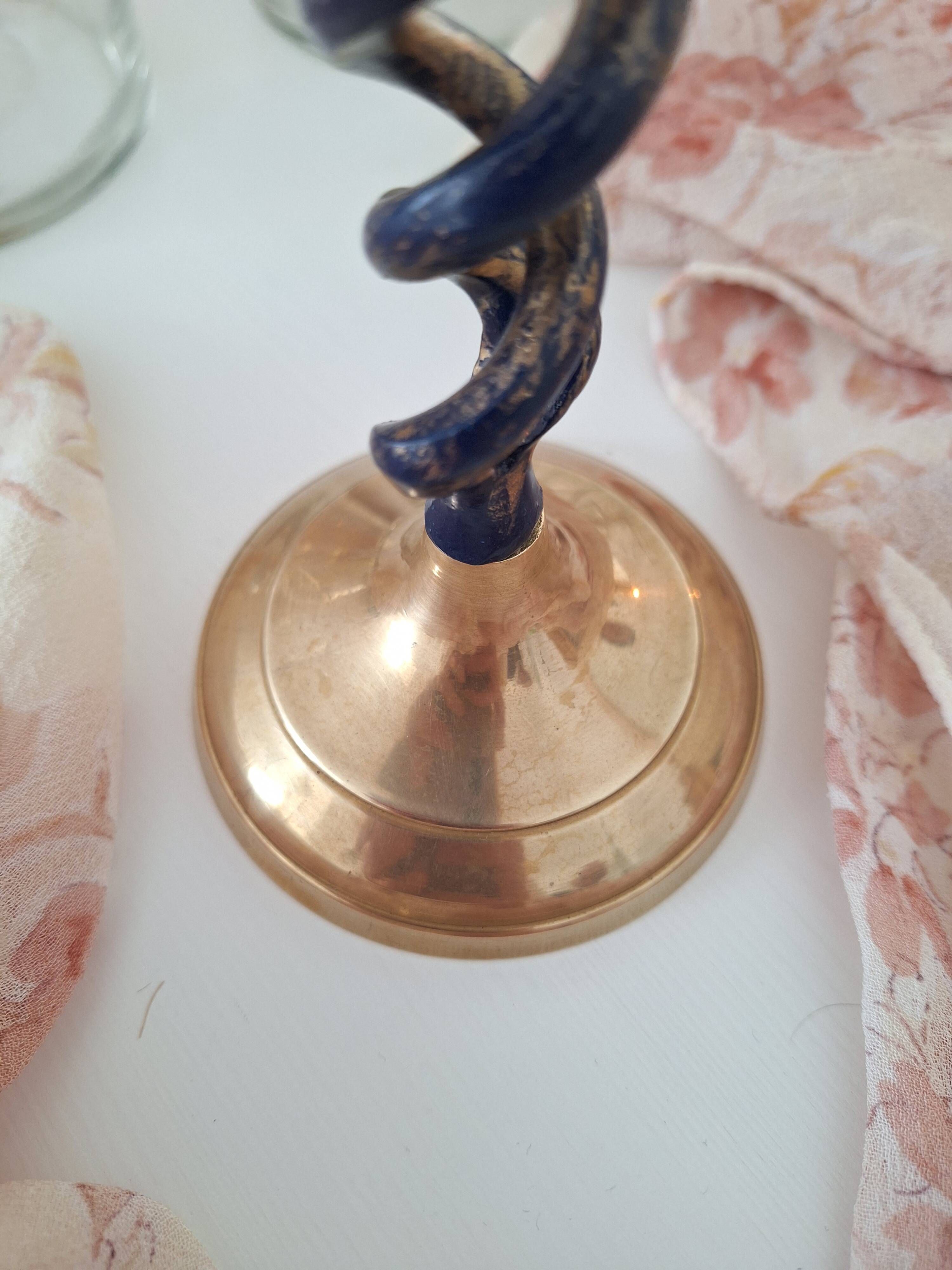 Brass candlestick