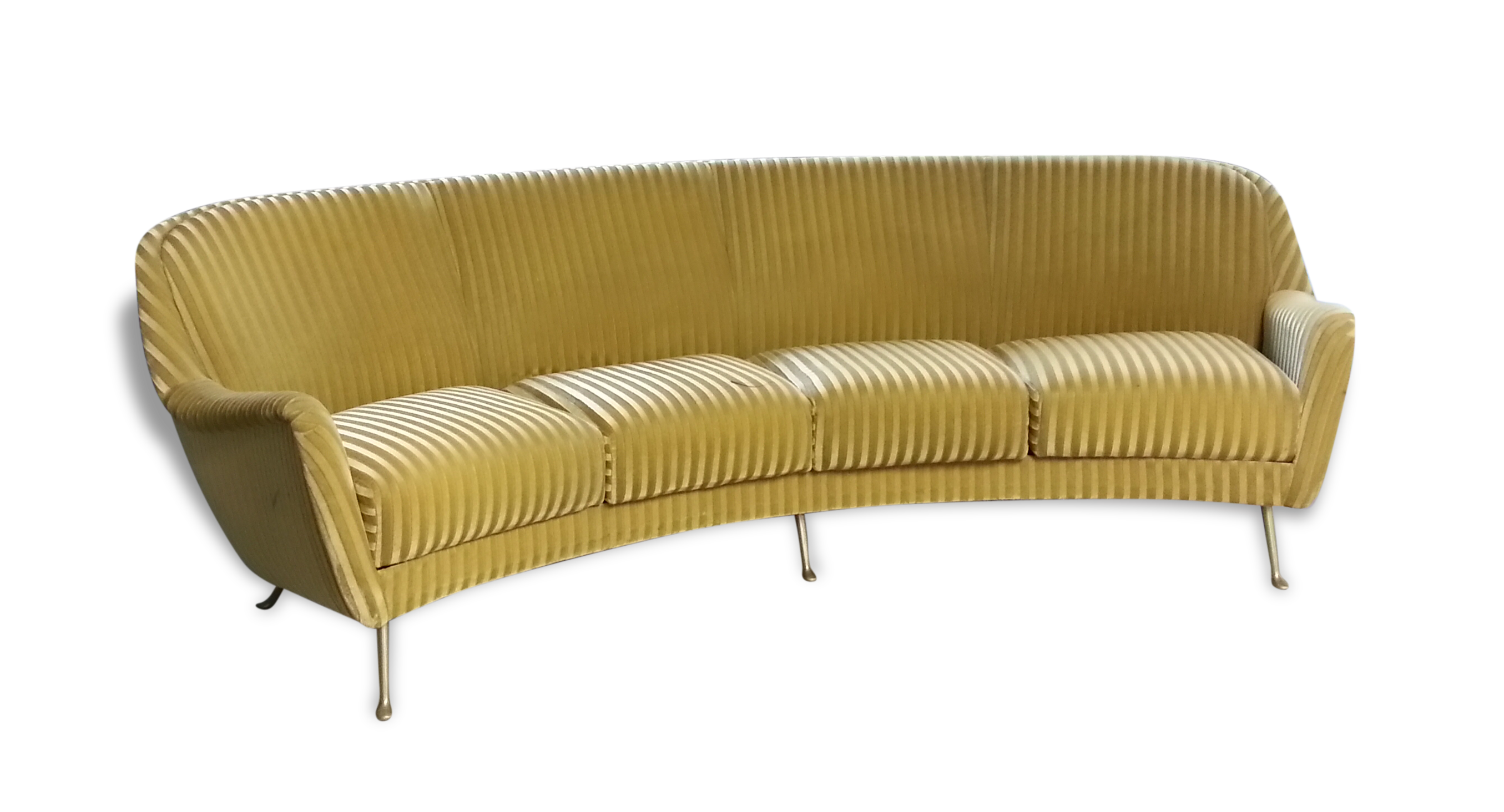 Sofa sofa Arc egg curve Arc 50s 60s Italian Arflex