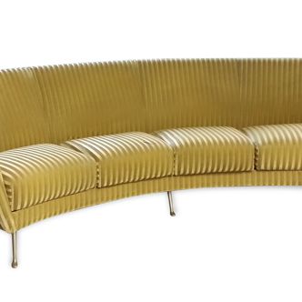 Canapé sofa Arc egg courbe Arc années 50 60 Italien Arflex