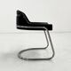 Orix Black Chair by Vittorio Parigi and Nani Prina for Molteni, 1970