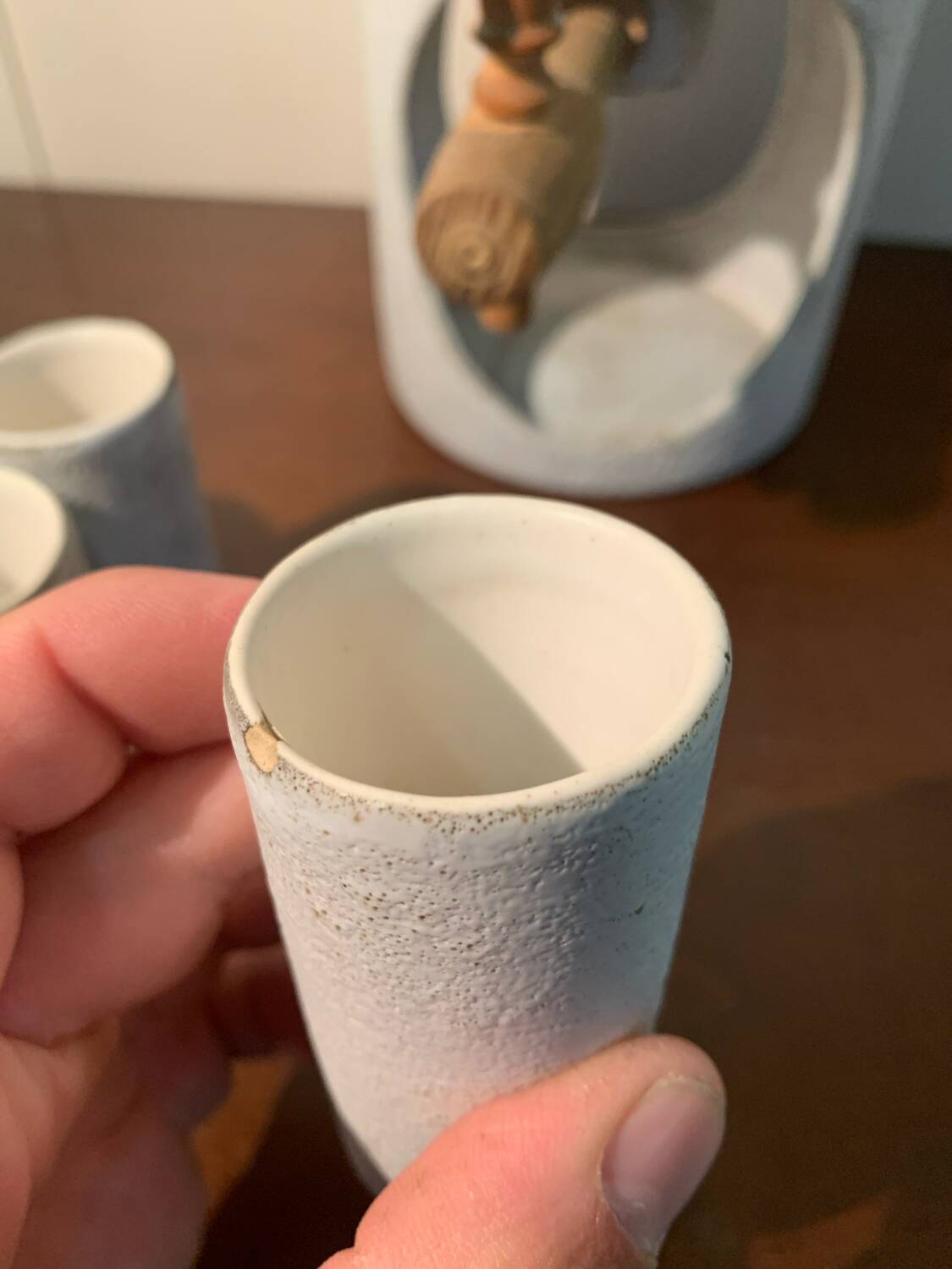 Vallauris Ceramic Fountain by Henri Cimal Vintage Circa 1960
