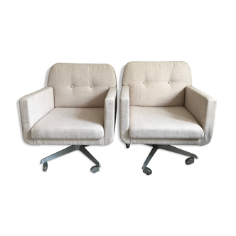 Pair of vintage armchairs